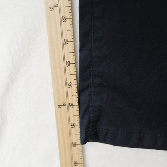 Weatherproof Chino Pants Mens 34x30 Navy Blue Zipper Pocket - Picture 8 of 9